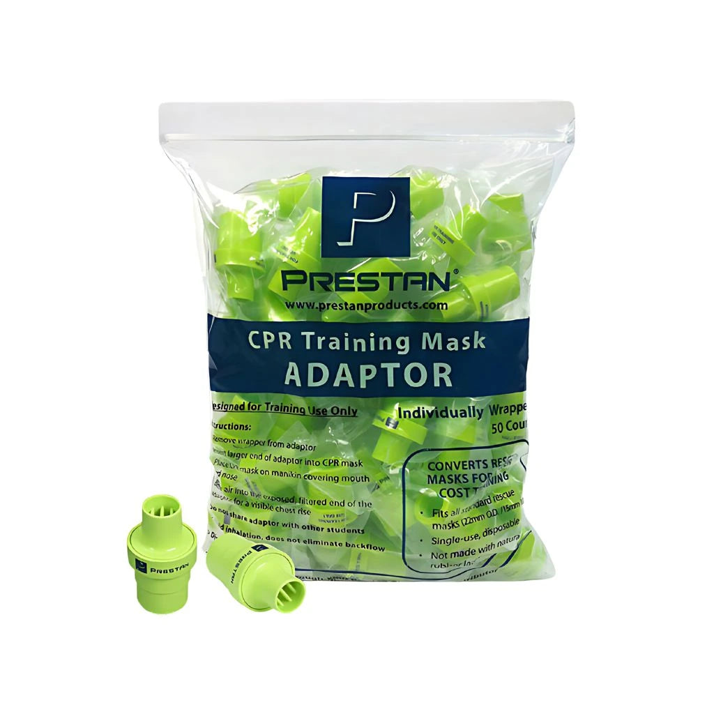 Boquillas para mascarilla de entrenamiento RCP Prestan (Pack 50)