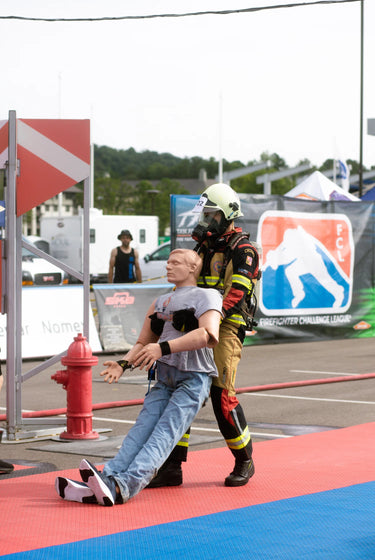 Maniquí de Entrenamiento para Rescate de Cuerpo Grande Rescue Randy – 85 Libras