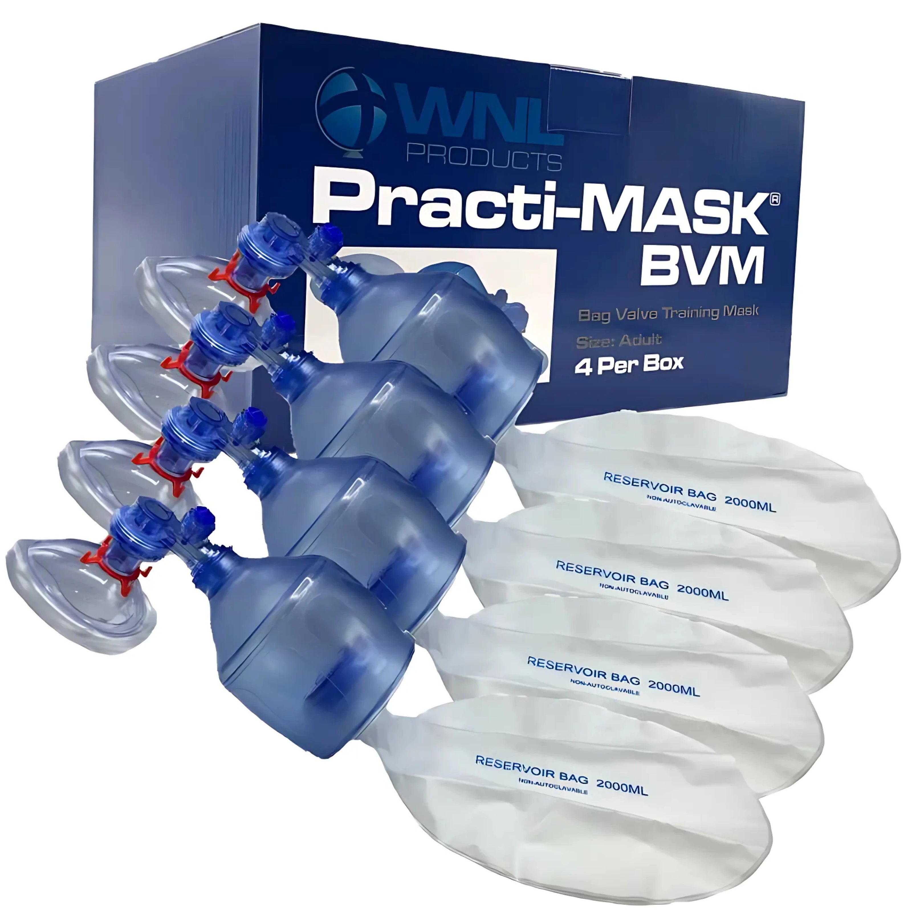 Mascarilla de Entrenamiento con Válvula y Bolsa para Adulto - 5000BVM