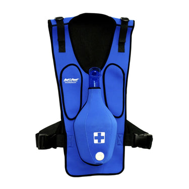 ACT+FAST Chaleco Entrenador para Maniobra de Atragantamiento Azul