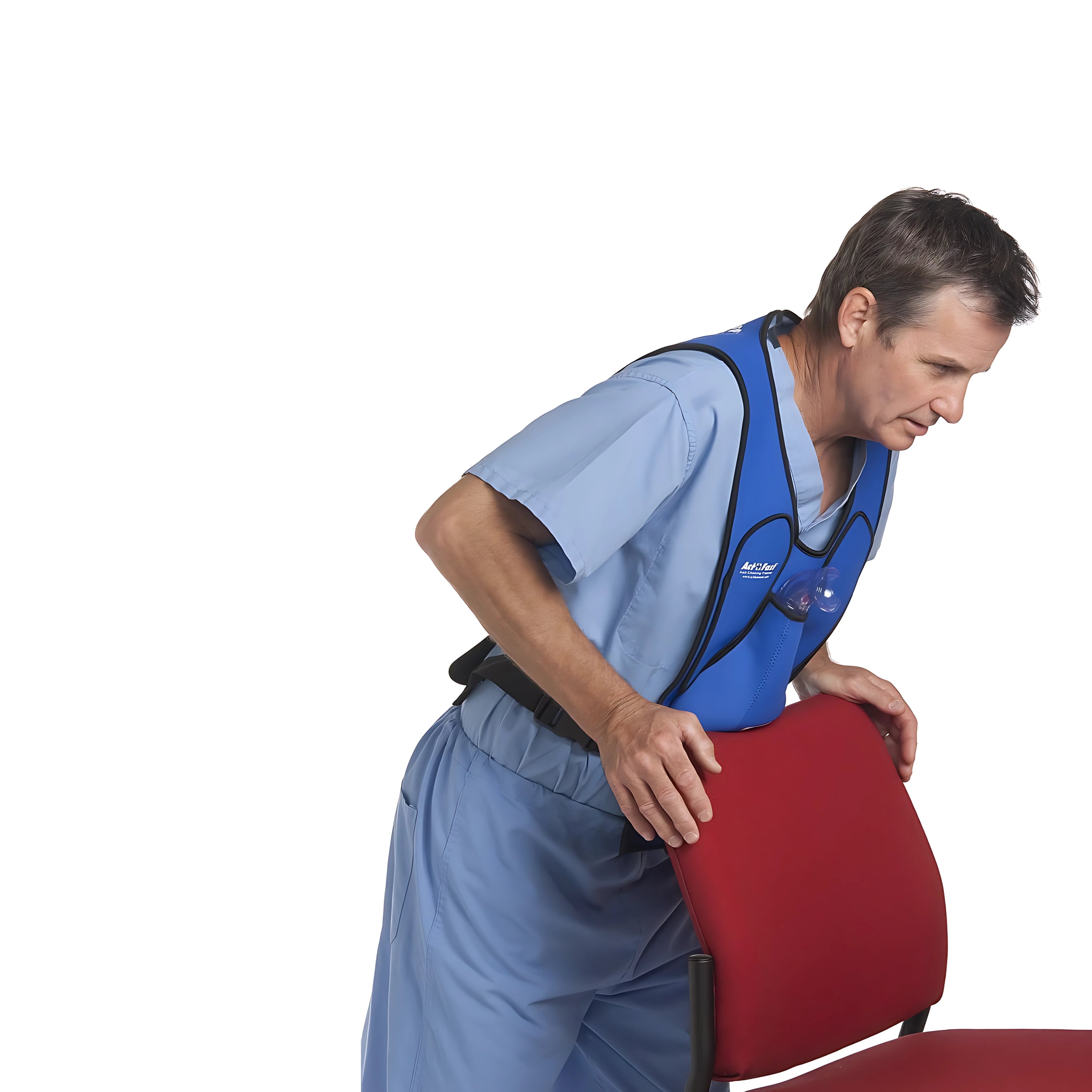 Chaleco ACT+FAST para Maniobra de Heimlich Azul