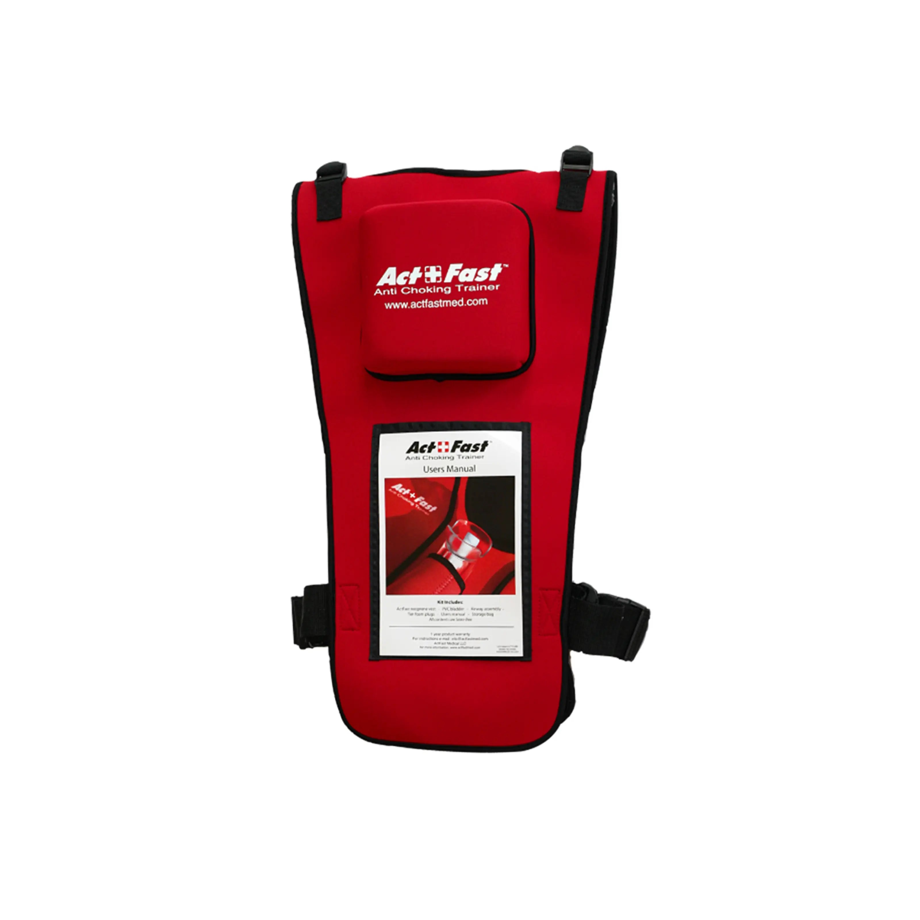 Chaleco ACT+FAST para Maniobra de Heimlich Rojo (4 Pack)