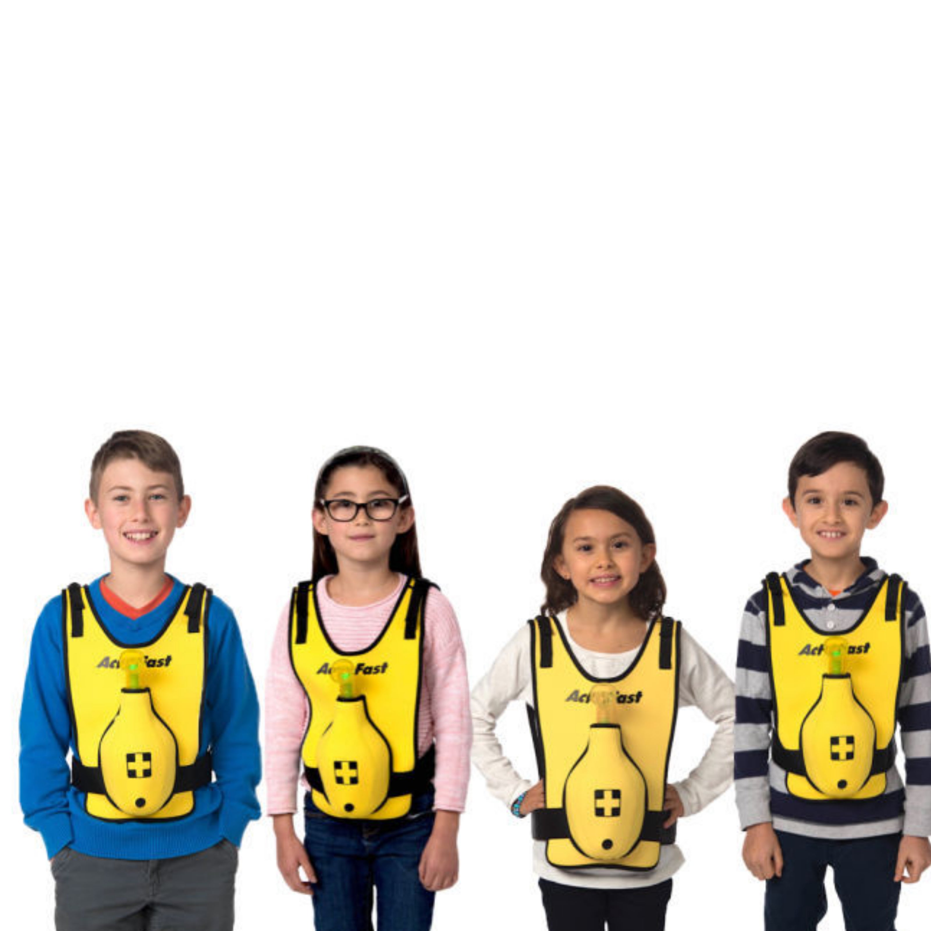 Chaleco ACT+FAST para Maniobra de Heimlich Infantil