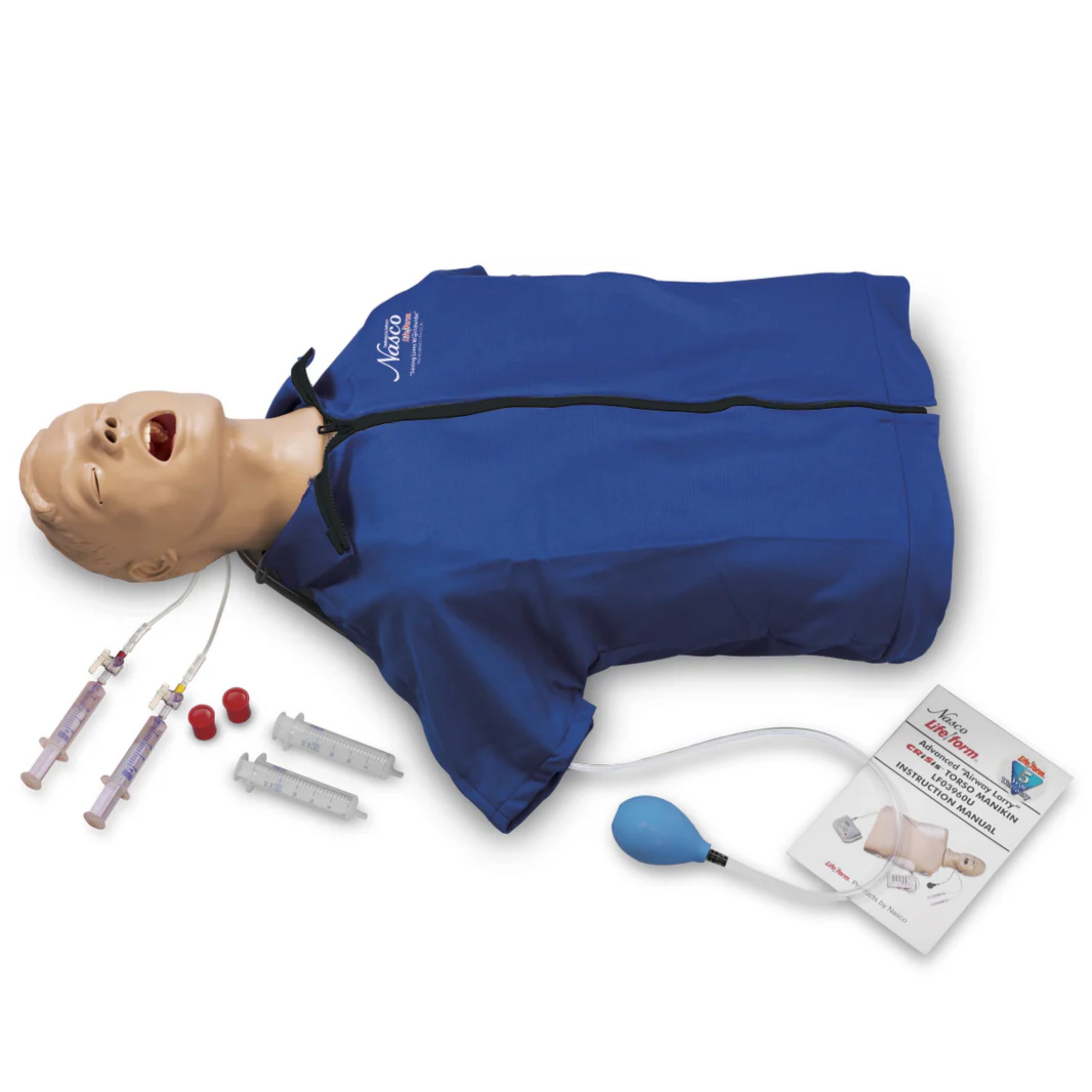 Torso Life/form® Advanced "Airway Larry" con Funciones de Desfibrilación