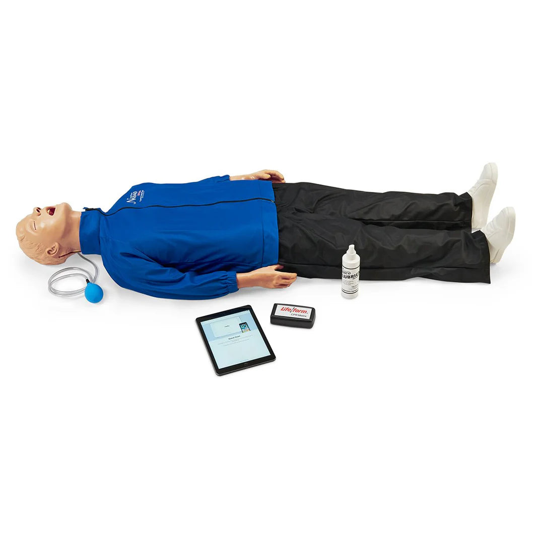 Life/form® "Airway Larry" con CPR Metrix y iPad