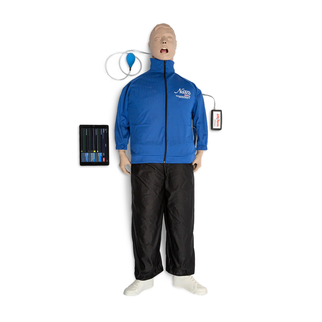 Life/form® "Airway Larry" con CPR Metrix y iPad