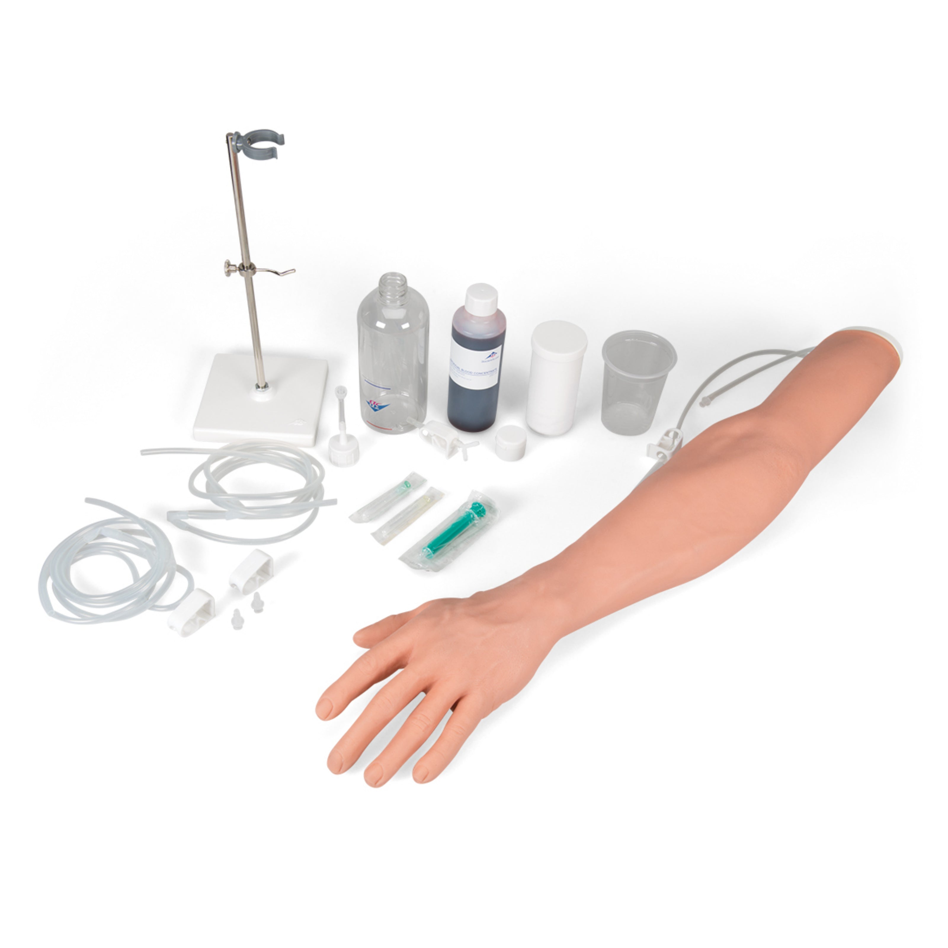 I.V. Brazo de inyección