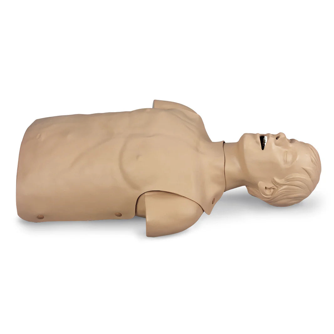 Torso de Entrenador de Manejo de Vías Respiratorias para Adultos con Bolsa de Transporte