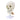 Modelo clásico de calavera montada en la columna cervical