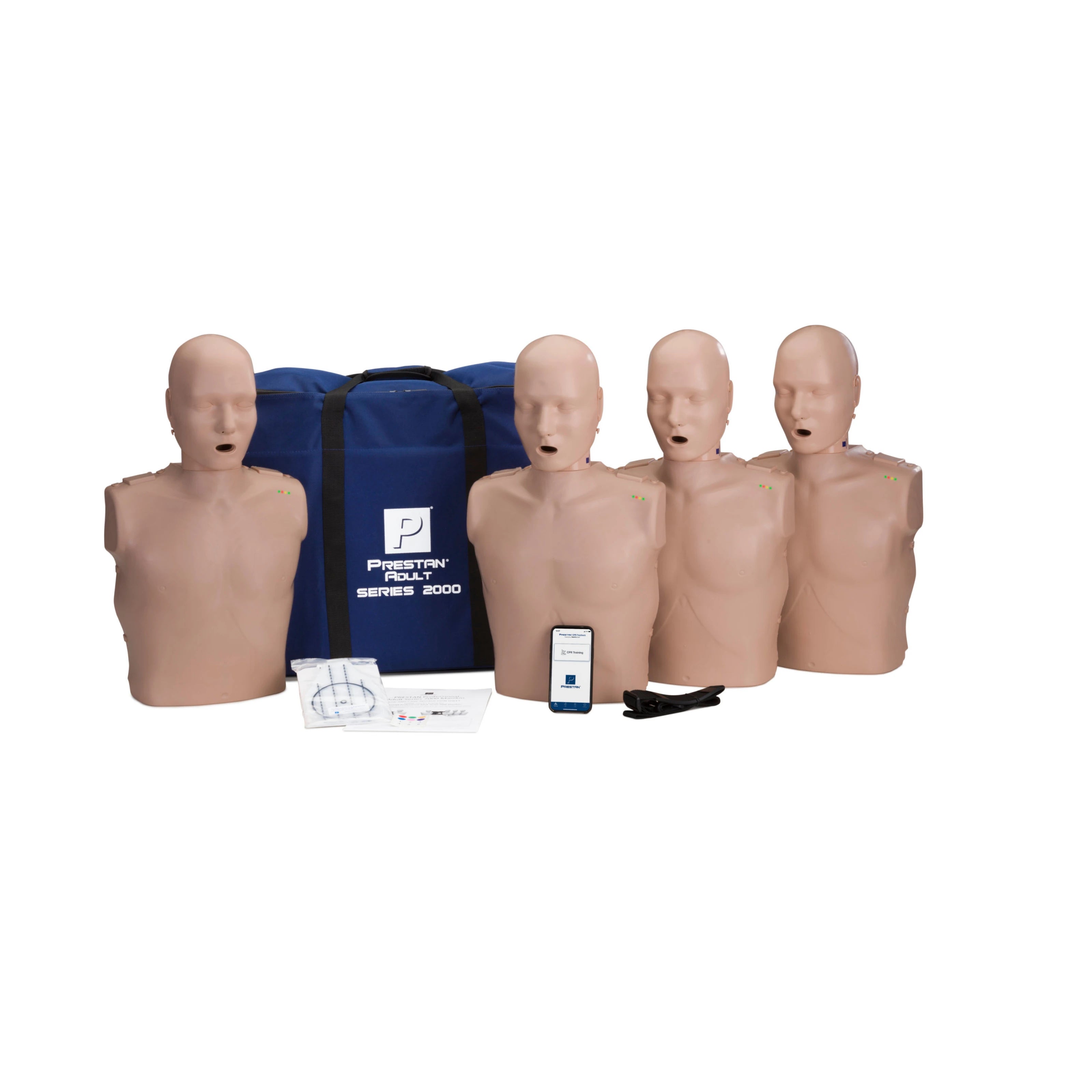 Maniquí PRESTAN Profesional Adulto Serie 2000 - Piel media (4 Pack)