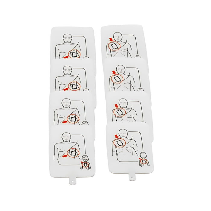 PRESTAN | Pares de Almohadillas de Repuesto para AED UltraTrainer